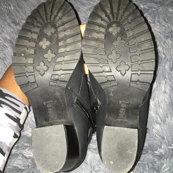 Black Combat Boots - Picture 8 of 9